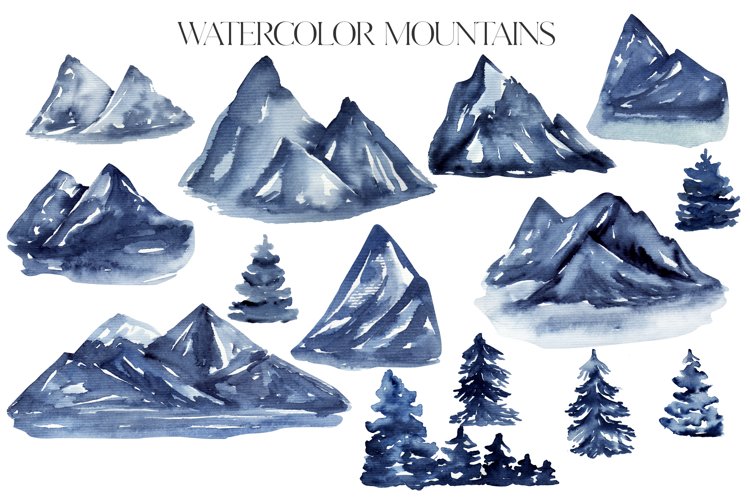 Mountains Clipart Image 15