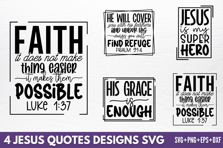 Jesus Designs SVG