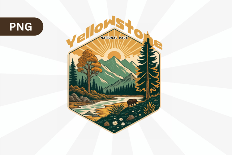 Yellowstone Clipart Image 15