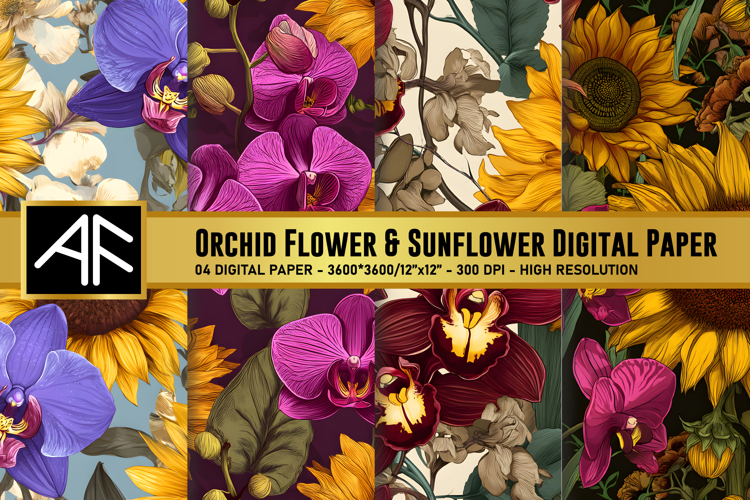 Orchid Clipart Image 5