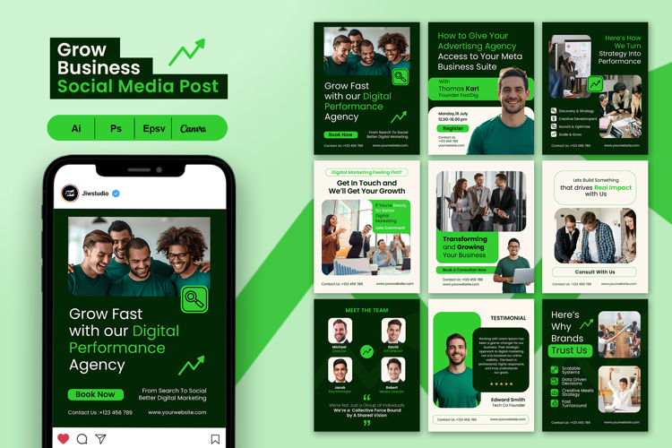 Green Grow Business - Instagram Feed