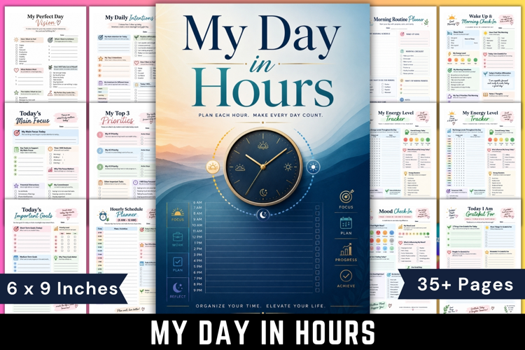 My Day in Hours Planner