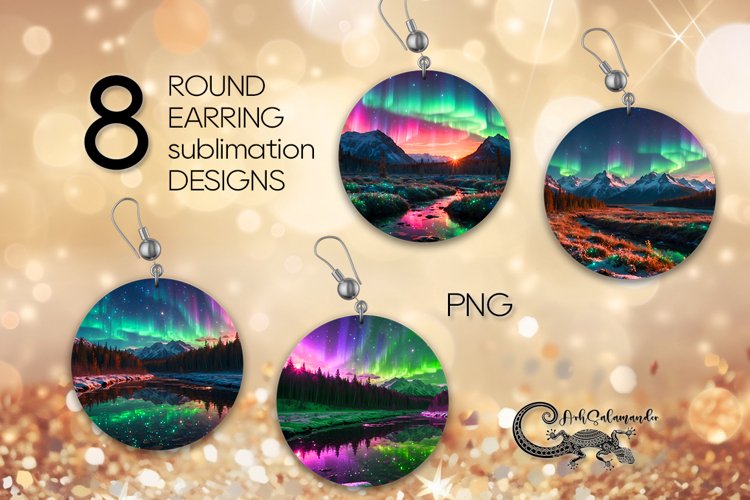 Sublimation Earring Designs Image 11