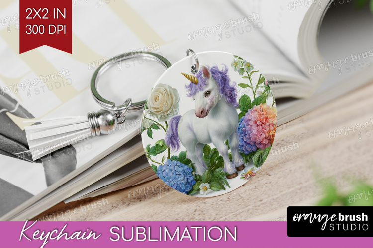 Magical Forest Keychain PNG - Fantasy Keychain Sublimation