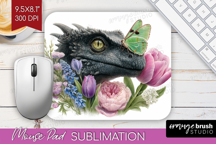 Magical Forest Mouse Pad Sublimation - Fantasy Mousepad PNG