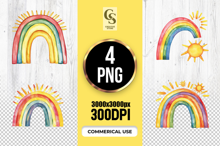 Rainbow Clipart Image 23