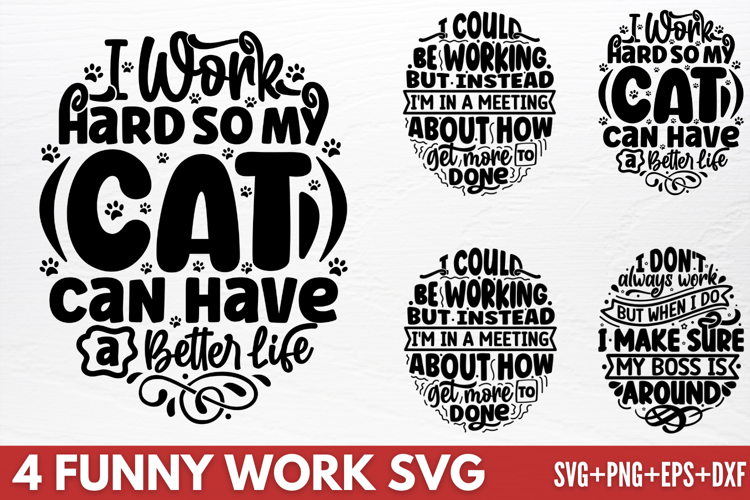 Funny Work SVG