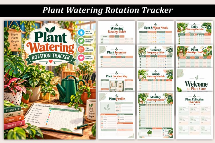 Plant Watering Rotation Tracker example image 1