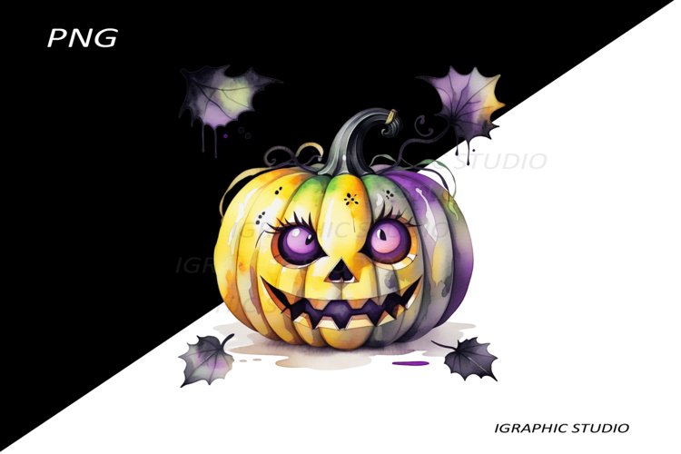 Pumpkin Halloween Clipart Image 18