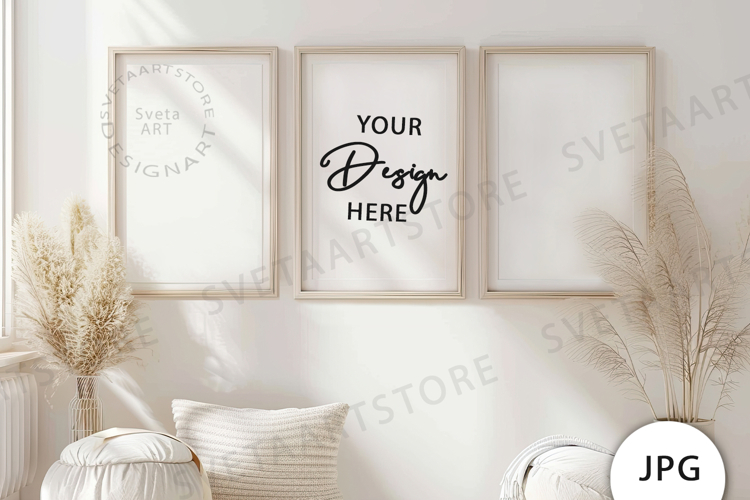 Frames Mockup, Baby Room Mockup JPG