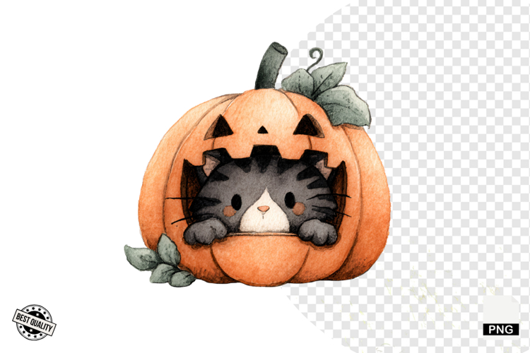 Black Cat Clipart Image 19