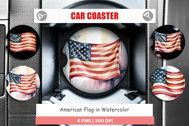 American Flag Clipart Image 13