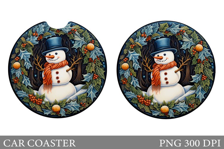 Cute Snowman Clipart Image 4