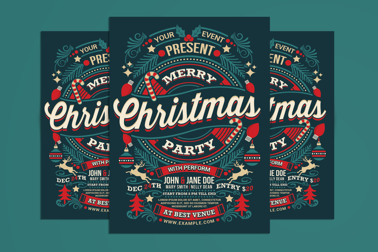 Christmas Flyer Template Image 18
