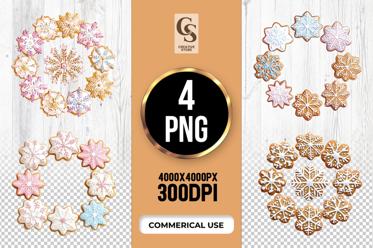 Decorated Cookie Clipart Image 21