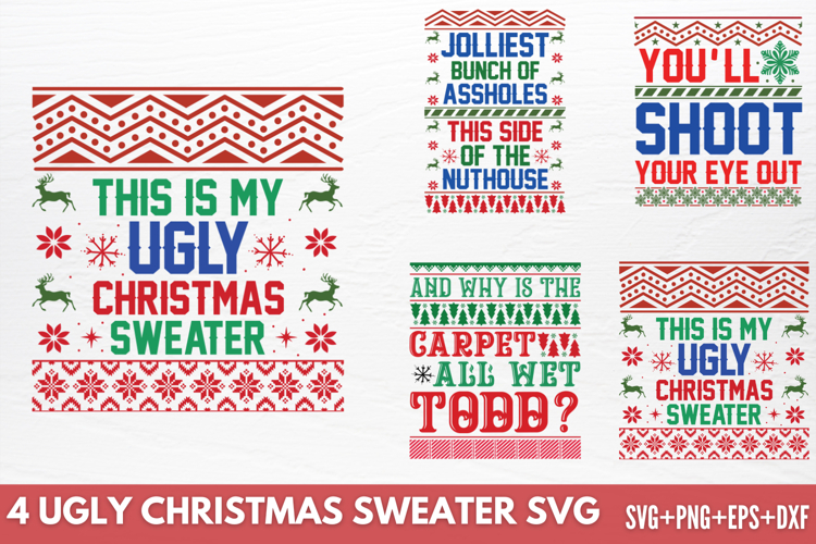 Ugly Sweater Clipart Image 15