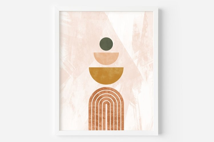 Midcentury Boho Wall Art, Boho Wall Art, Modern Boho Art