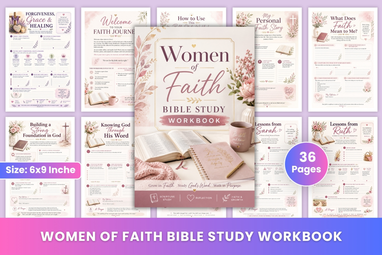 Women of Faith Bible Study Workbook | Printable