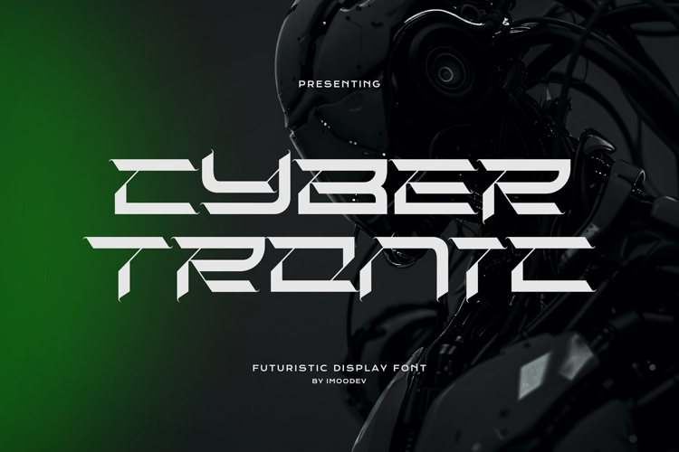 Cyber Tronic - Edgy Cyberpunk Font