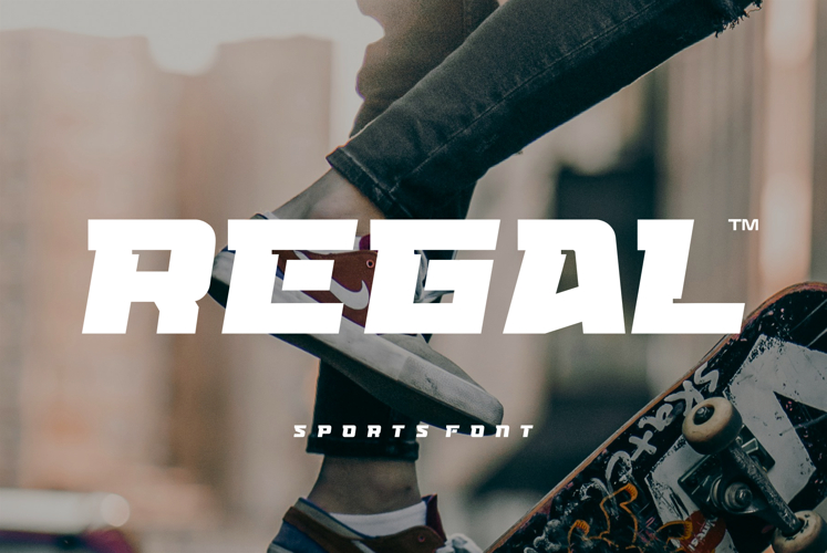 Regal - Bold Sport Display Font