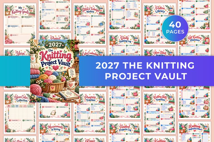 2027 The Knitting Project Vault Kdp interiors example image 1