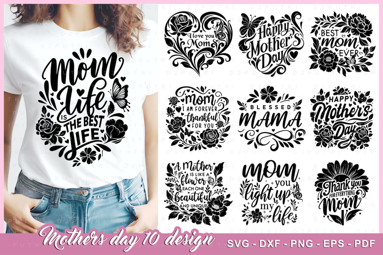 Mothers day SVG Bundle, Mom SVG Bundle