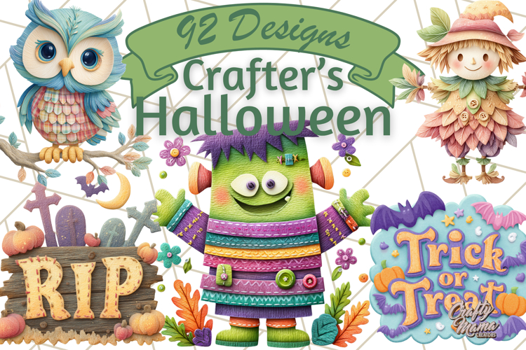 Kawaii Halloween Clipart Cute Kids and Candy Elements Png