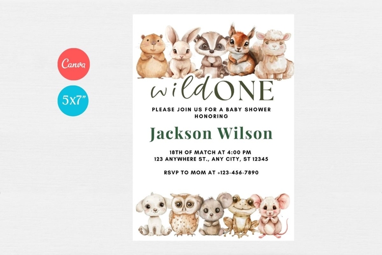 Baby Shower Invitation Template 292