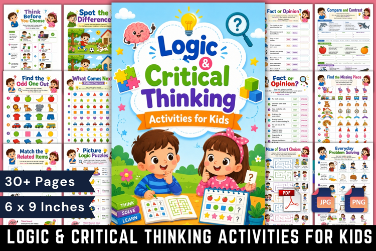 Logic & Critical Thinking Activities for Kids