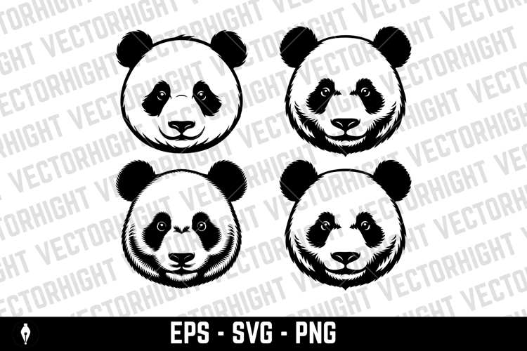 illustration of an adorable baby panda