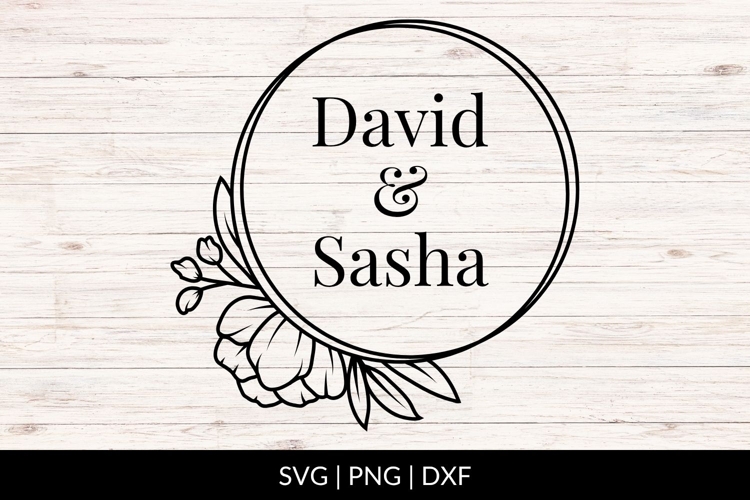 Floral Wreath Svg  Image 7