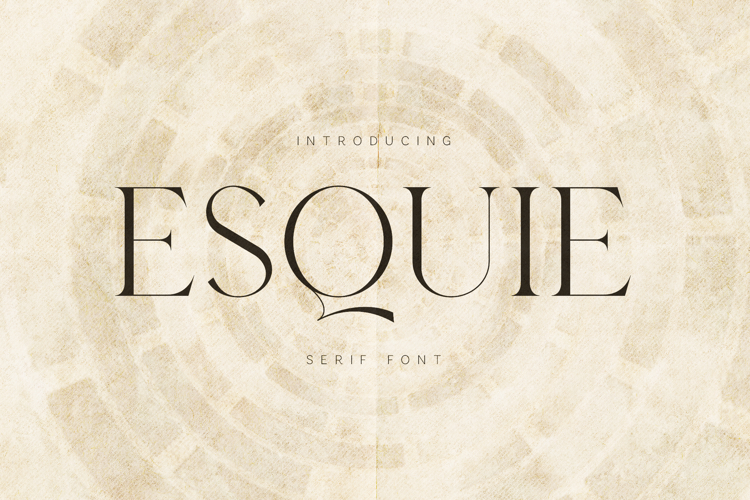 Esque Elegant Modern Serif Font