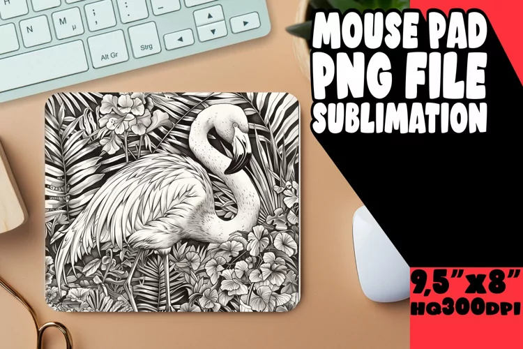 Flamingo Paradise Mouse Pad Collection