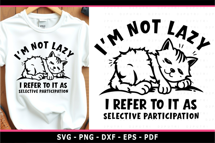 Im not lazy I refer to it as selective participation SVG