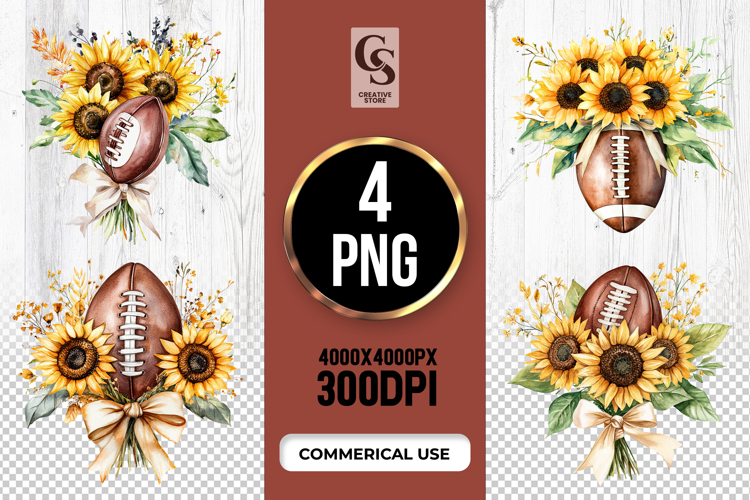 Football Clipart Image 28