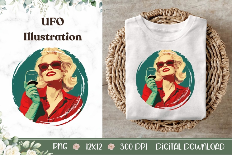 Summer Girl Illustration, Cartoon Girl With Wine PNG