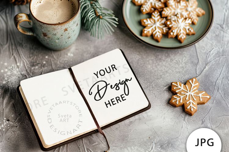 Christmas Aesthetic Mockup JPG