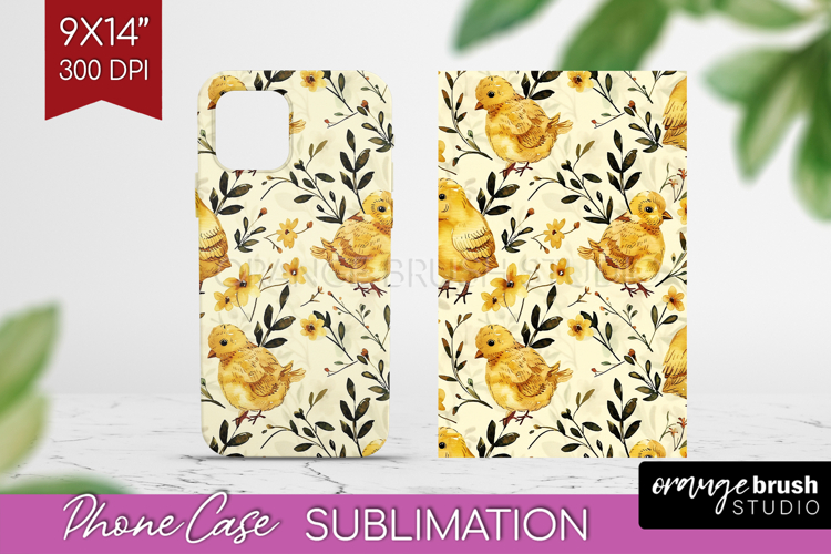 Floral Animals Phone Case PNG - Farm Animals Case PNG