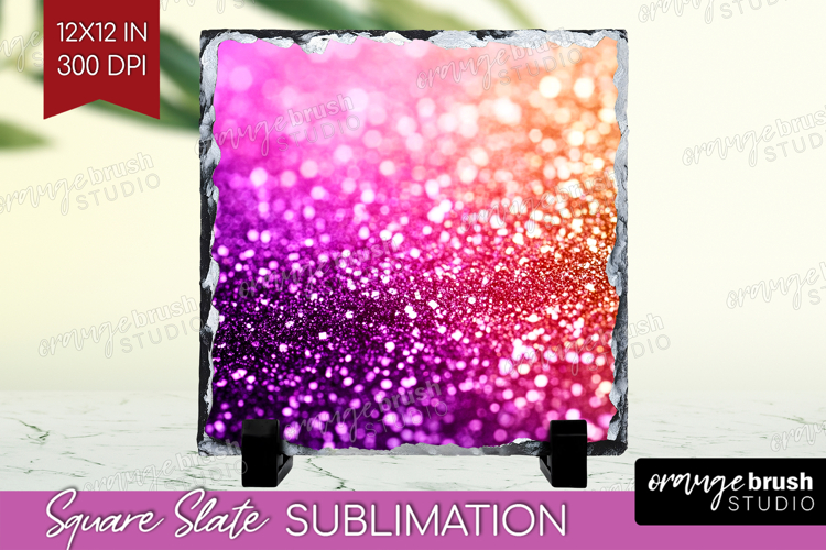 Glitter Texture Slate PNG - Sparkle Glitter Square Slate