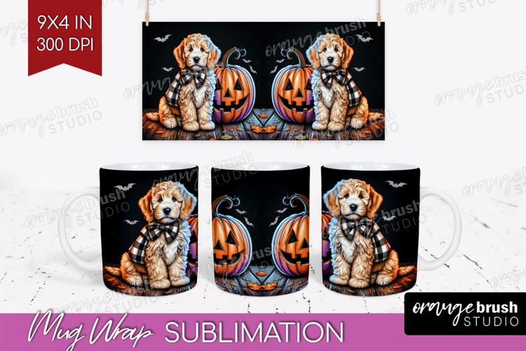 Goldendoodle Clipart Image 4