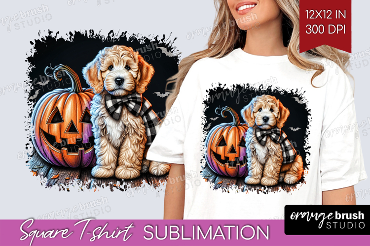 Goldendoodle Clipart Image 12