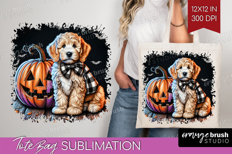 Goldendoodle Clipart Image 3