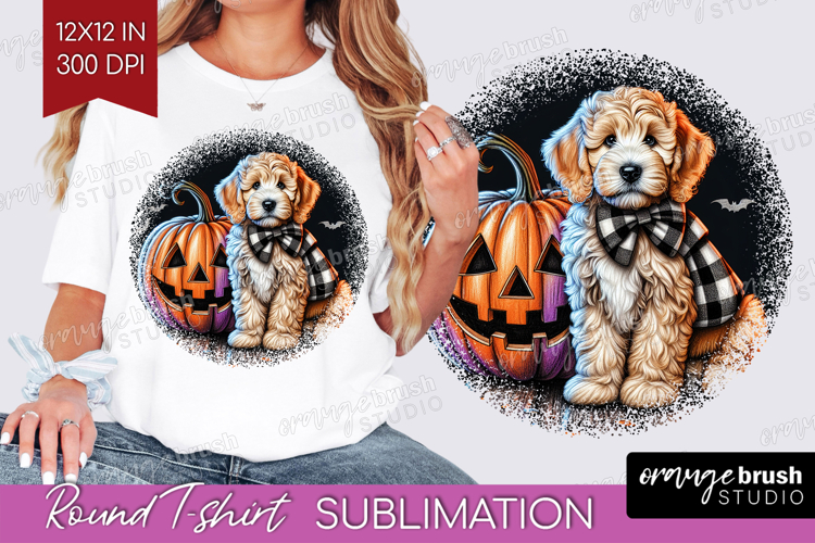 Goldendoodle Clipart Image 13