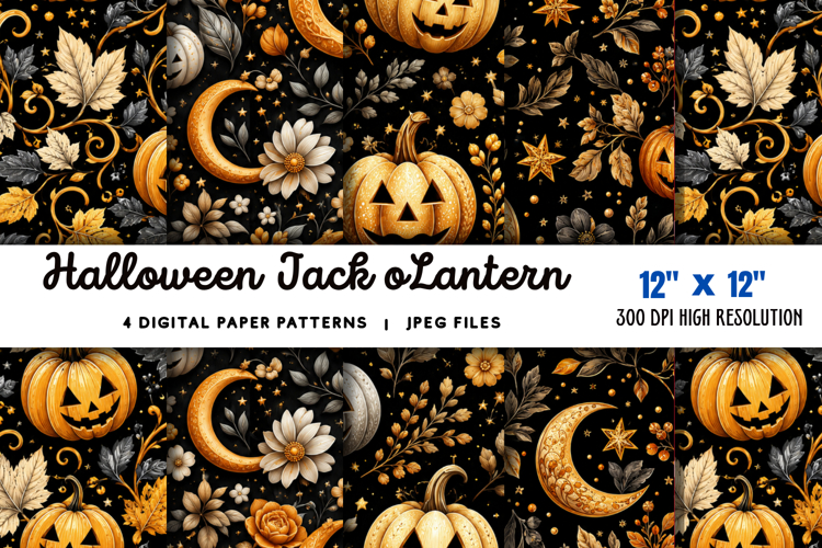 Halloween Scrapbook Paper Image 10