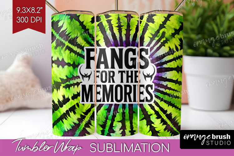 Sarcastic Halloween Quote Tumbler Wrap - Tie Dye Tumbler PNG