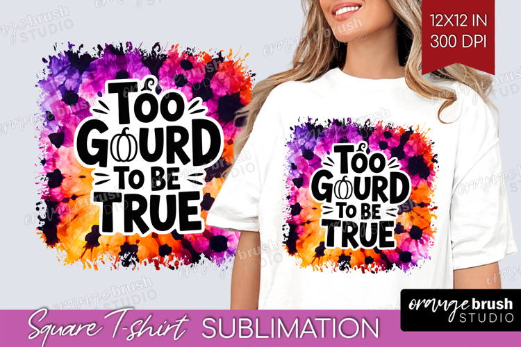 Sarcastic Halloween Quote Square Tshirt Background - Tie Dye