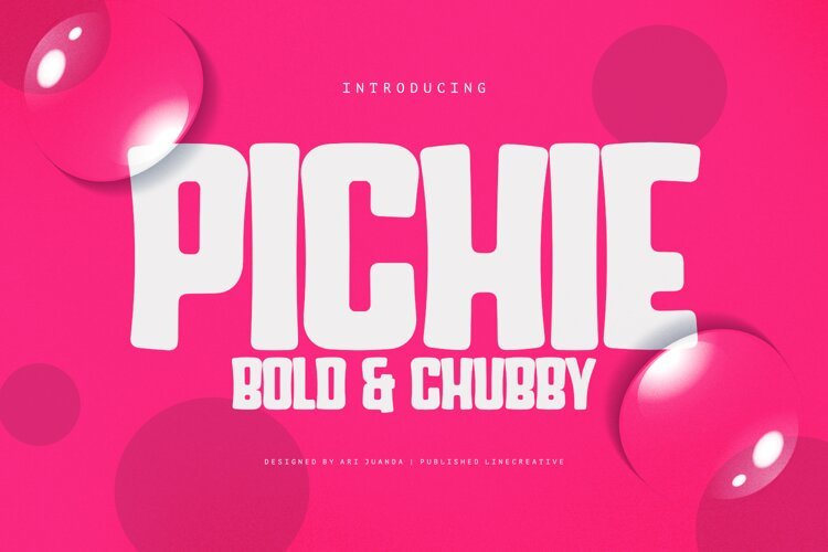 Pichie Cute Display Font example image 1