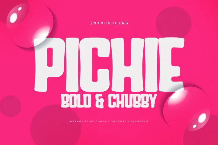 Pichie Cute Display Font