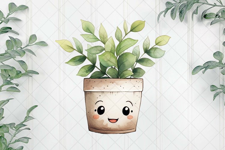 Kawaii Plant Potted Sublimation