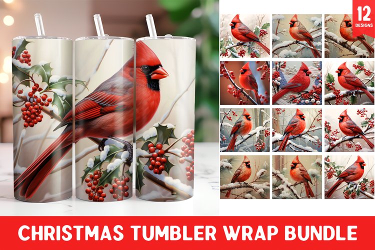 Christmas Tumbler Wrap Image 6